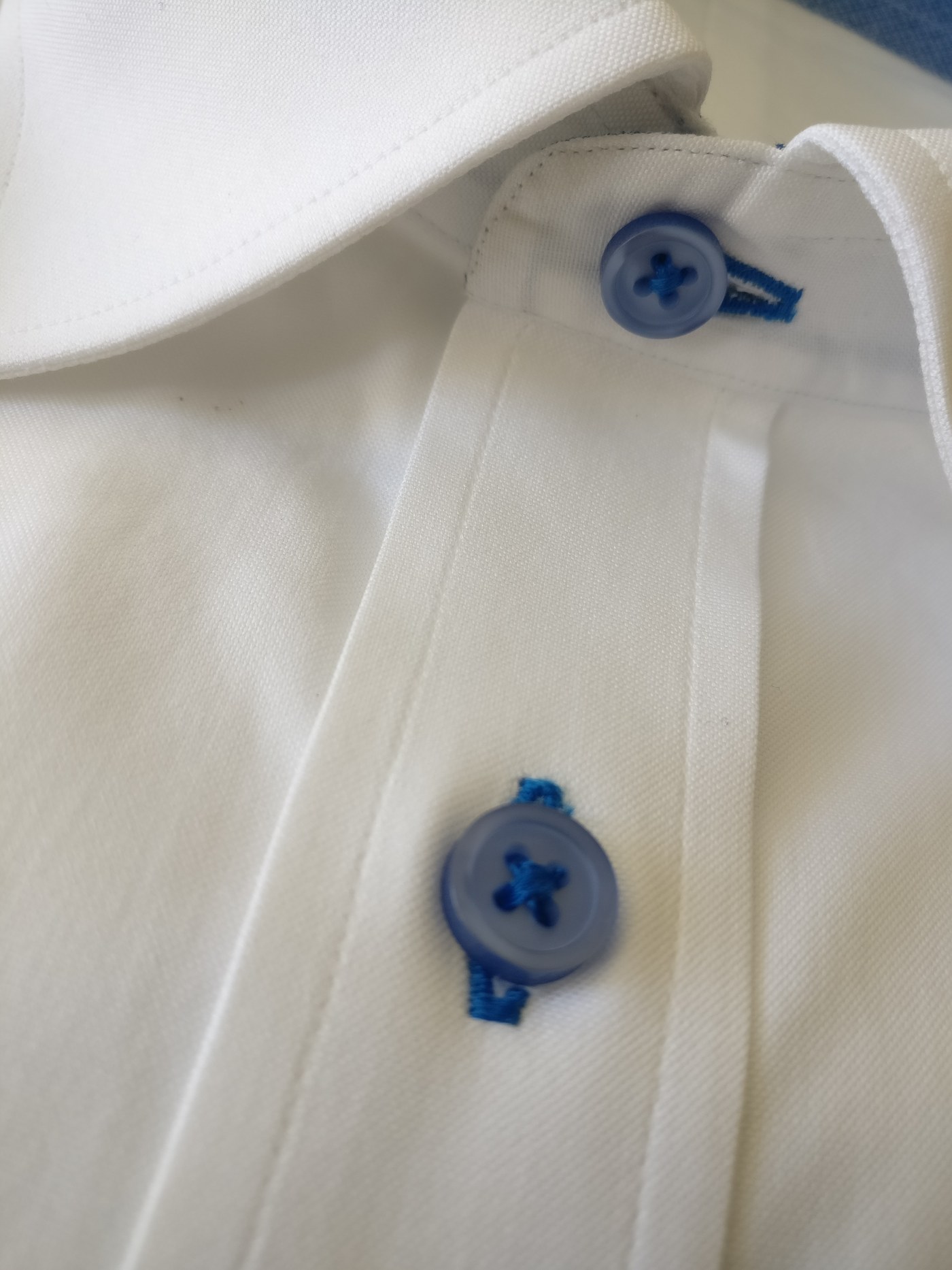 A made-to-measure shirt from The Famous 1886, photographed for the cloth library